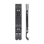 Suporte Elevatório Tooq para Portáteis Regulável Cinzento - Image 3