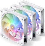 Ventoinha Jonsbo ZF120 PWM-ARGB Branco 120mm (Pack 3)