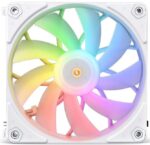 Ventoinha Jonsbo ZF120 PWM-ARGB Branco 120mm (Pack 3) - Image 5