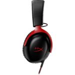 Headset HyperX Cloud III Preto/Vermelho