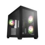 Caixa ATX FSP Cmt380 3 ARGB Fan Black