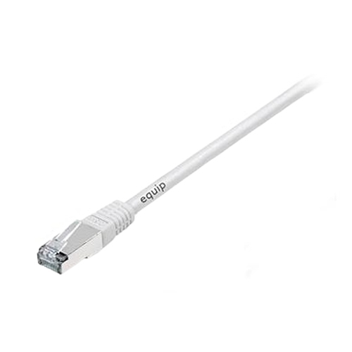 605710 Cabo de Rede RJ45 Equip Cat.7 S/FTP Branco 1m - Image 1