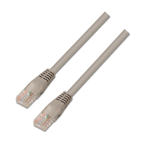A135-0229 AISENS A135-0229 Cabo de rede Cinza 1 m Cat6 U/UTP (UTP) - Image 1