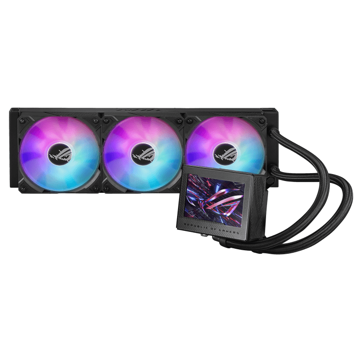 90RC00L1-M0UAY0 Water Cooler Asus ROG Ryujin III 360 ARGB with 3.5" LCD Preto - Image 1