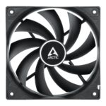 Ventoinha 120mm Arctic F12 PWM PST 4 Pinos PWM Preta