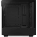 Caixa ATX NZXT H5 Flow RGB Preta Vidro Temperado - Image 2