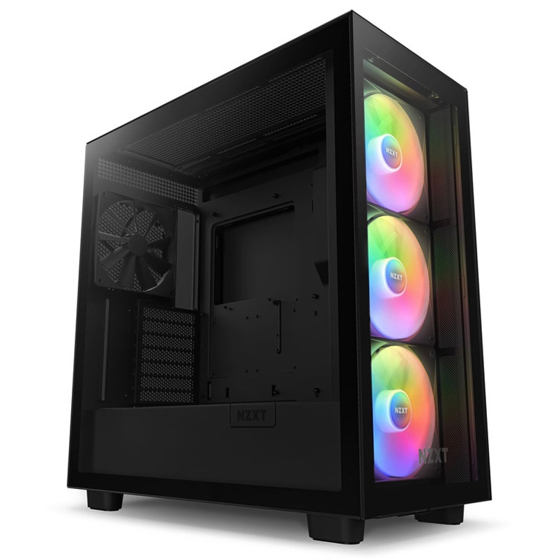 CM-H71EB-02 Caixa ATX NZXT H7 Elite RGB Vidro Temperado Preta - Image 1
