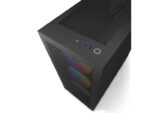 Caixa ATX NZXT H7 Flow RGB Preta Vidro Temperado - Image 2