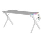 Secretária Gaming Mars Gaming MGD XL RGB Branca - Image 3