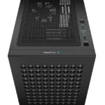 Caixa Micro-ATX DeepCool CH370 Vidro Temperado Preta - Image 3
