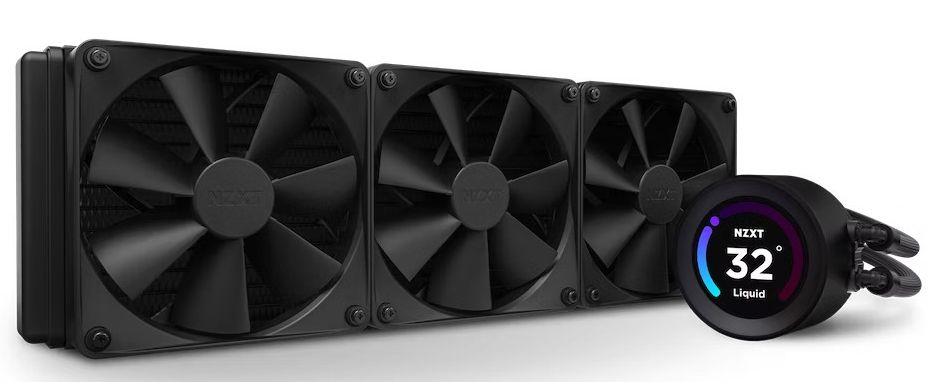 RL-KN36E-B1 Water Cooler CPU NZXT Kraken Elite 360 Preto - Image 1