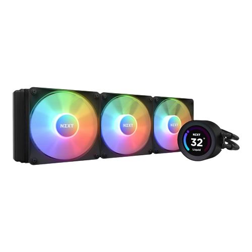 RL-KR36E-B1 Water Cooler CPU NZXT Kraken Elite 360 LCD RGB Preto - Image 1