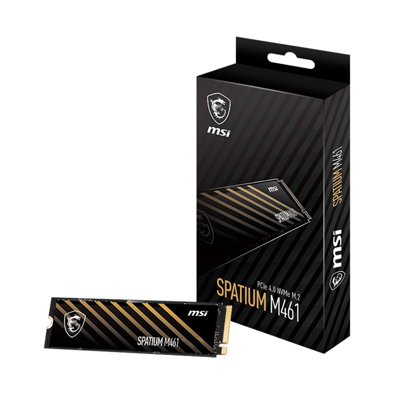 S78-440R030-P83 Disco SSD M.2 2280 MSI Spatium M461 4TB 3D NAND NVMe - Image 1