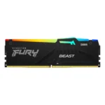Memoria Ram 128GB 5600MT/s DDR5 CL40 DIMM (Kit of 4) FURY Beast RGB XMP