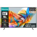 Televisão Smart TV Hisense Série U6KQ (2023) 55" Mini-LED 4K UHD VIDAA