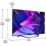 Televisão Smart TV Hisense Série U7KQ (2023) 55" Mini-LED 4K UHD - Image 2