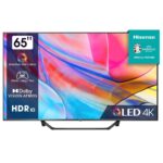 Televisão Smart TV Hisense Série A7KQ (2023) 65" QLED 4K UHD