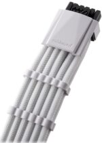 Kit de Cabos Duplo CableMod RT-Series Pro ModMesh 12VHPWR para ASUS/Seasonic Branco - Image 3