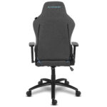Cadeira Gaming Alpha Gamer Gaia Dark Grey/Blue Fabric - Image 4