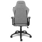 Cadeira Gaming Alpha Gamer Gaia Light Grey Fabric - Image 5