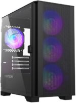Caixa Micro-ATX Montech AIR 100 ARGB Vidro Temperado Preto