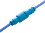 Cabo Coiled CableMod Pro para Teclado USB A - USB Type C 150cm - Galaxy Blue - Image 4