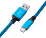 Cabo Coiled CableMod Pro para Teclado USB A - USB Type C 150cm - Spectrum Blue - Image 3