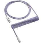 Cabo Coiled CableMod Classic para Teclado USB A - USB Type C 150cm - Rum Raisin