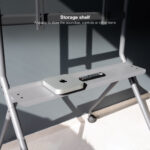 Suporte de Chão Tooq iSTAND com Rodas para Ecrãs 50"- 86" Cinzento - Image 6