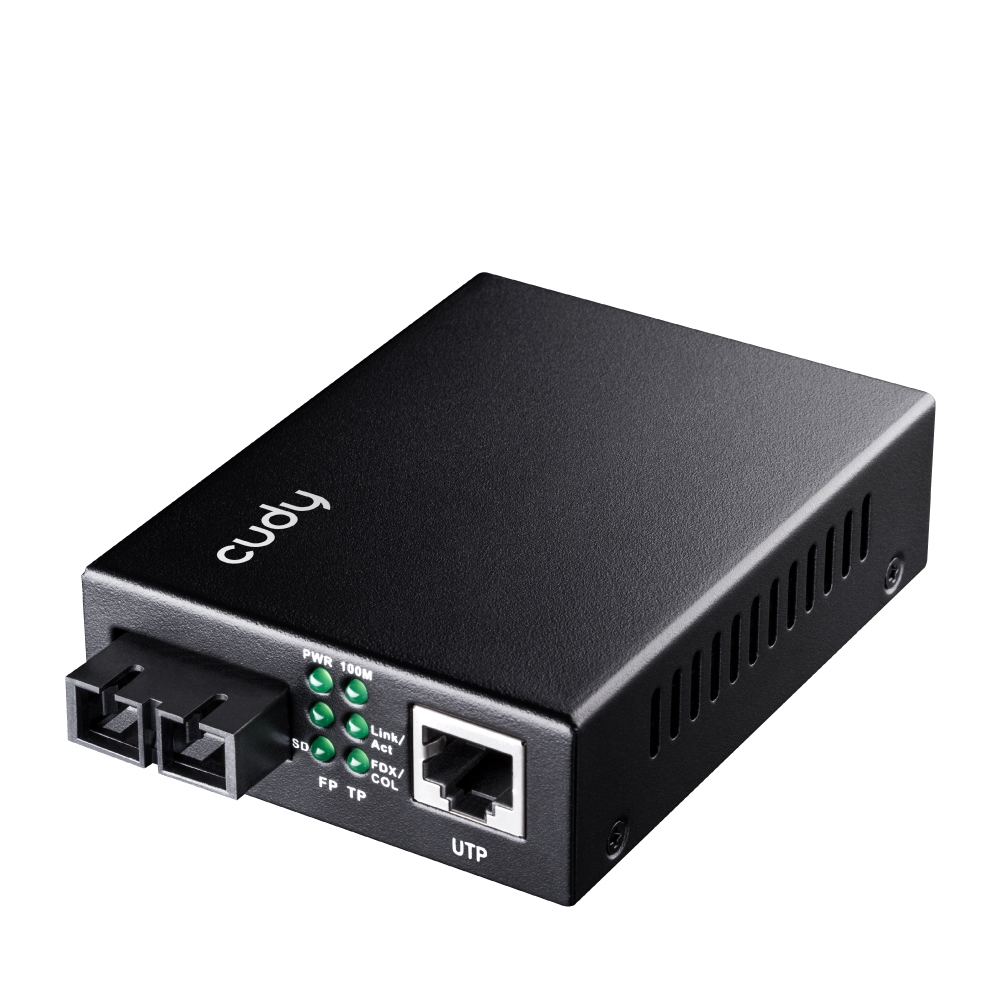 MC100MA-2 Conversor Media Cudy MC100MA-2 Fast Ethernet Multi-Mode - Image 1
