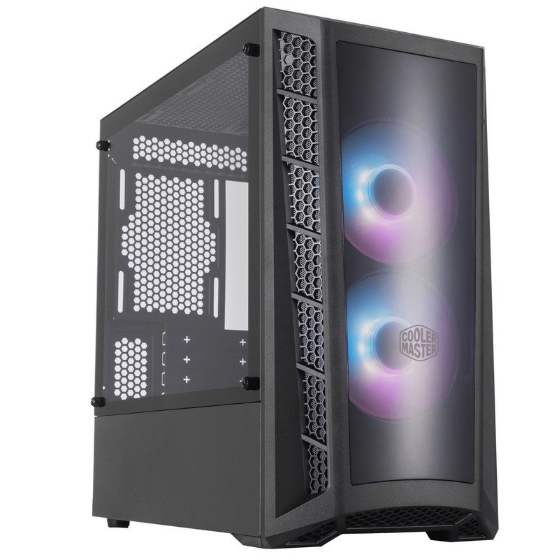 MCB-B320L-KGNN-S02 Caixa Cooler Master MasterBox Micro-ATX MB320L ARGB Vidro Temperado Preta - Image 1