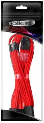 Cabo CableMod Pro ModMesh 12VHPWR 3x PCI-e 45cm Vermelho - Image 3