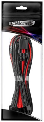 Cabo CableMod C-Series Pro ModMesh 12VHPWR 3x PCI-e para Corsair 60cm Preto e Vermelho