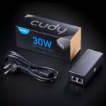 Injetor PoE+ Cudy POE200 AC 100/240V 30W Preto - Image 4