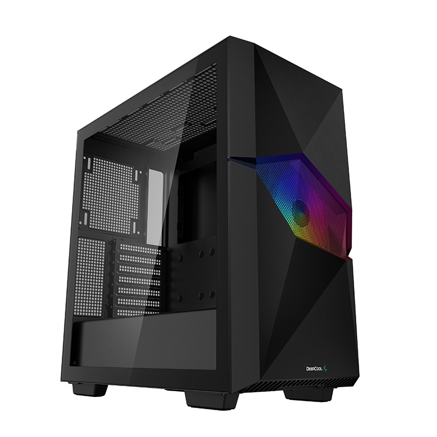 R-BKAAE1-C-1 Caixa DeepCool ATX CYCLOPS ARGB Preta - Image 1