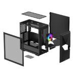 Caixa DeepCool ATX CYCLOPS ARGB Preta - Image 2