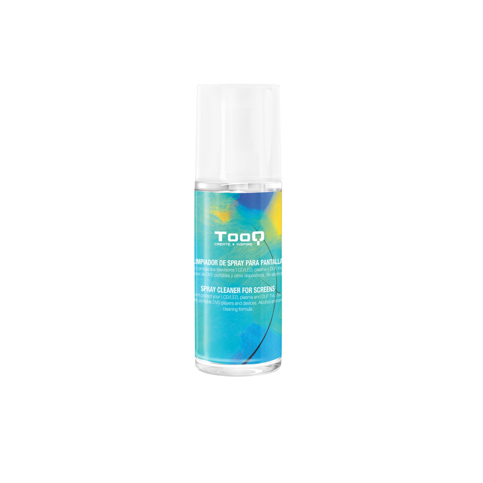 TQSC0016 Kit de Limpeza de Ecrã Tooq em Spray com Pano de Microfibra - Image 1