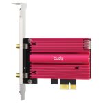 Placa de Rede Cudy WE4000 AX5400 Wi-Fi 6/6E Bluetooth 5.2 PCI Express