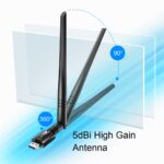 Adaptador USB Cudy WU1400 AC1300 High Gain Wi-Fi - Image 2