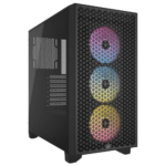 Caixa ATX Corsair 3000D Airflow RGB Vidro Temperado Preta