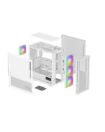 Caixa DeepCool CH560 Digital ARGB Vidro Temperado E-ATX Branca - Image 6
