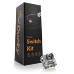 Pack 110 Switches Ducky Kalih Midnight Pro Mecânicos 5-Pin Linear MX-Stem 45g