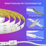 Faixa de LED Govee H6110 Smart Wi-Fi + Bluetooth RGB 10m - Image 3