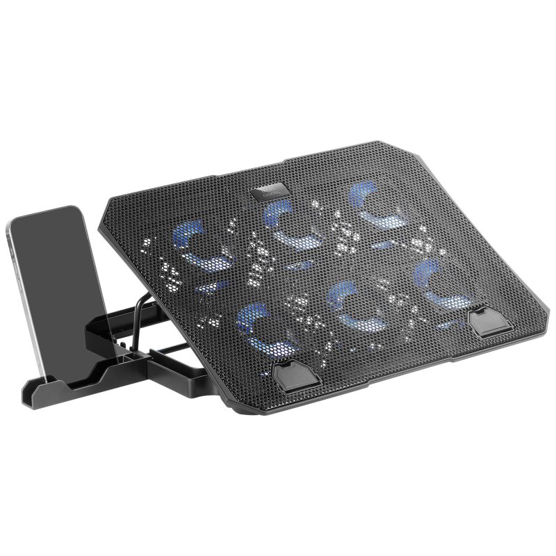 MNBC23 Base de Refrigeração Mars Gaming MNBC23 p/ portátil até 16" Preto - Image 1