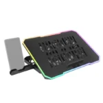 Base de Refrigeração Mars Gaming MNBC7 RGB p/ portátil até 16" Preta