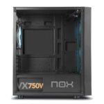 Caixa Micro-ATX Nox Infinity Epsilon RGB Vidro Temperado Preta - Image 3