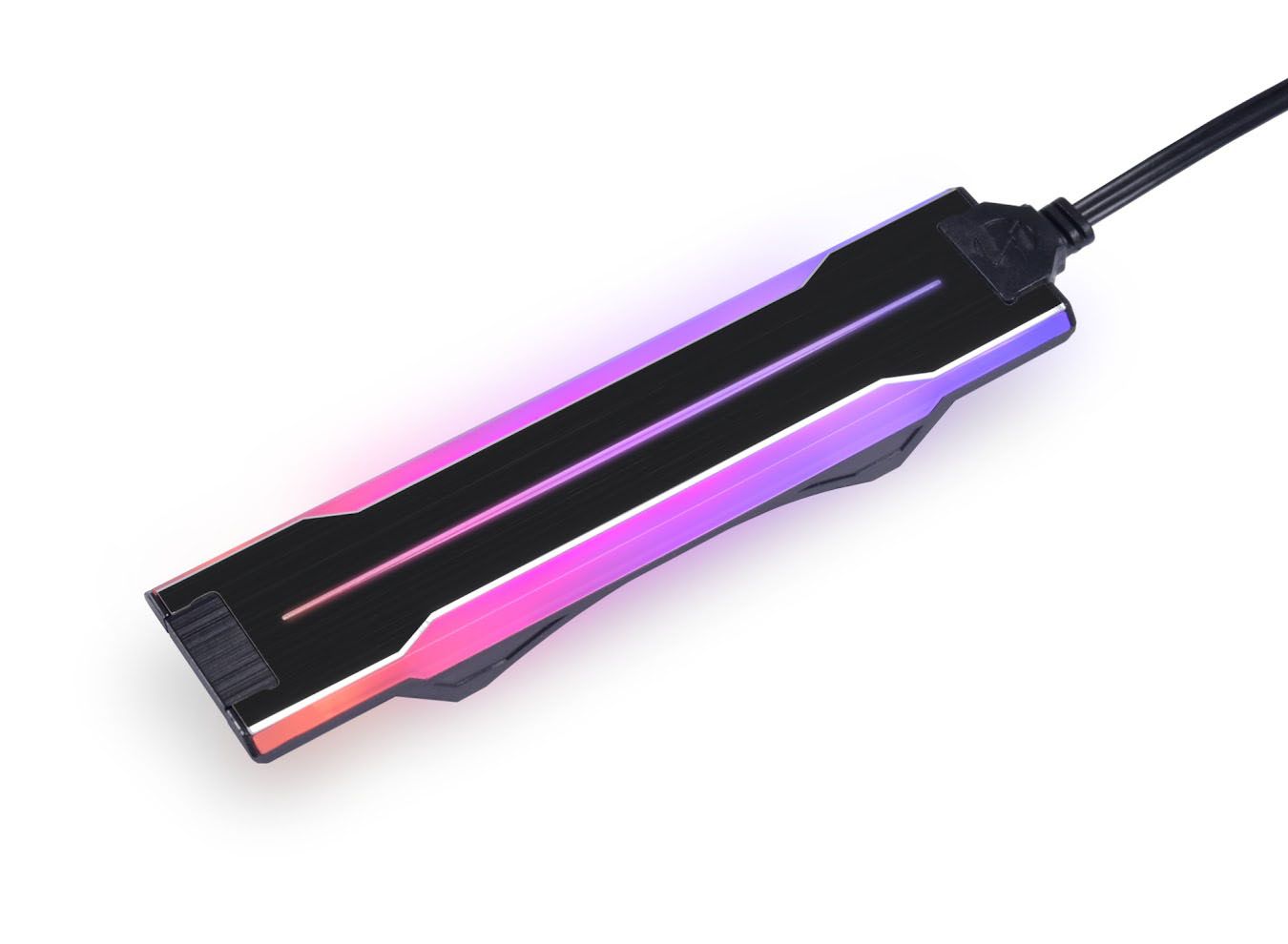 P28ARGB-B Lian li UNI FAN P28 Side ARGB Strip Preto (Pack 3) - Image 1