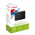 Disco Externo 2.5" Toshiba Canvio Basics 2TB USB 3.2 Preto - Image 2