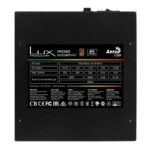 Fonte de Alimentação ATX Aerocool Lux RGB 650M 80+ Bronze Semi Modular - Image 5