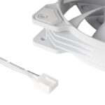 Ventoinha 120mm Mars Gaming MF-PWMX2 Branca (Pack 2) - Image 4